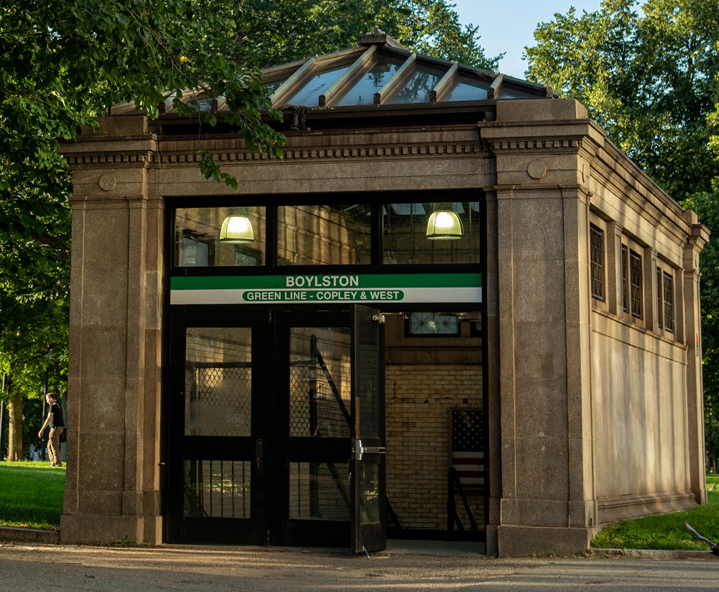 MBTA Boylson stop