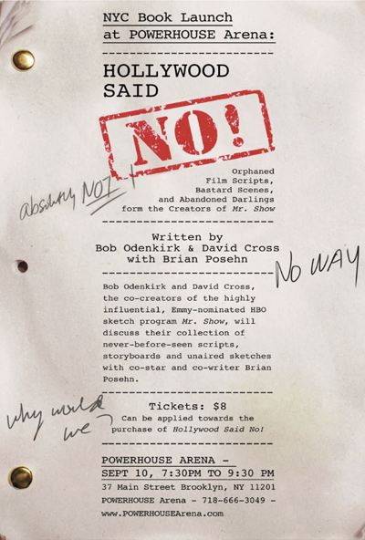 Hollywood Said No Hollywood Said No